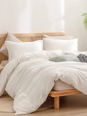 Classic Egyptian Cotton Duvet Cover Set