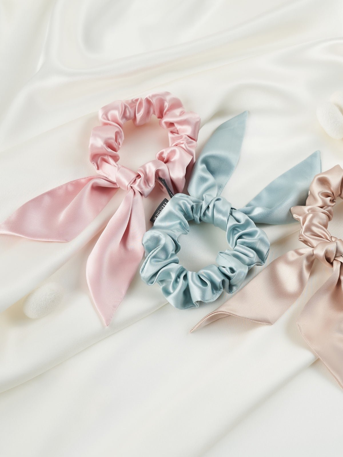 Luxurious Hand Made 100% Mulberry Silk Scrunchie - THXSILK250945422081
