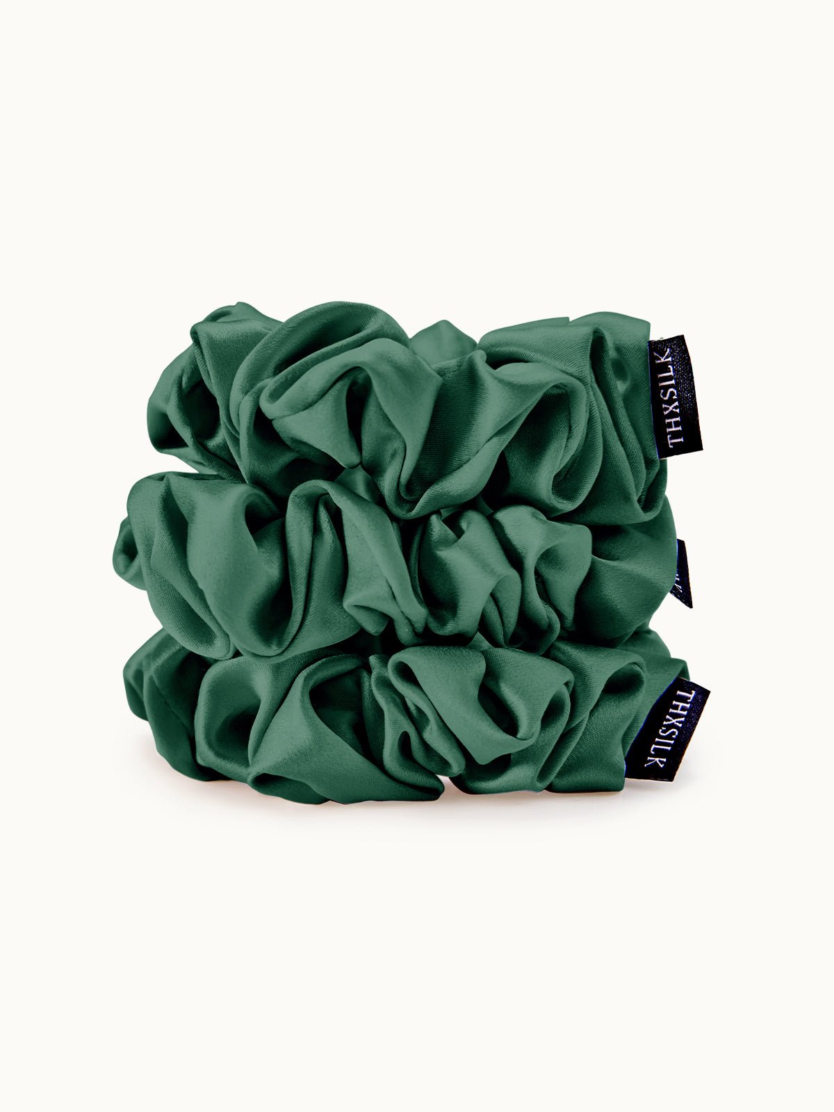 Midi Silk Scrunchies Set (3 Pack) - THXSILK955880576298