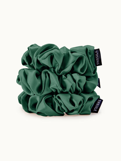 Midi Silk Scrunchies Set (3 Pack) - THXSILK955880576298