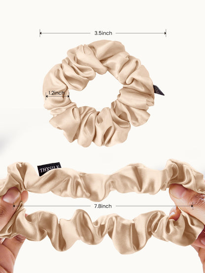 Midi Silk Scrunchies Set (3 Pack) - THXSILK955880700498