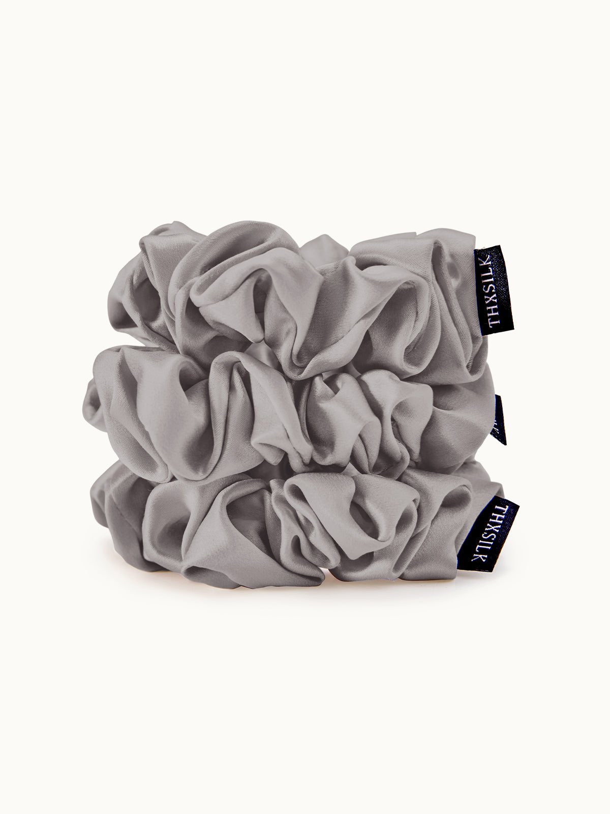 Midi Silk Scrunchies Set (3 Pack) - THXSILK955880702698