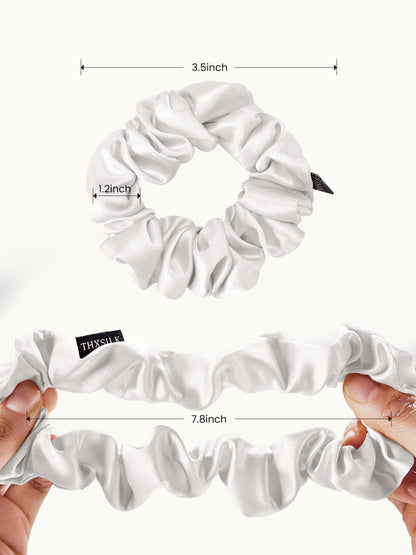 Midi Silk Scrunchies Set (3 Pack) - THXSILK955880700398