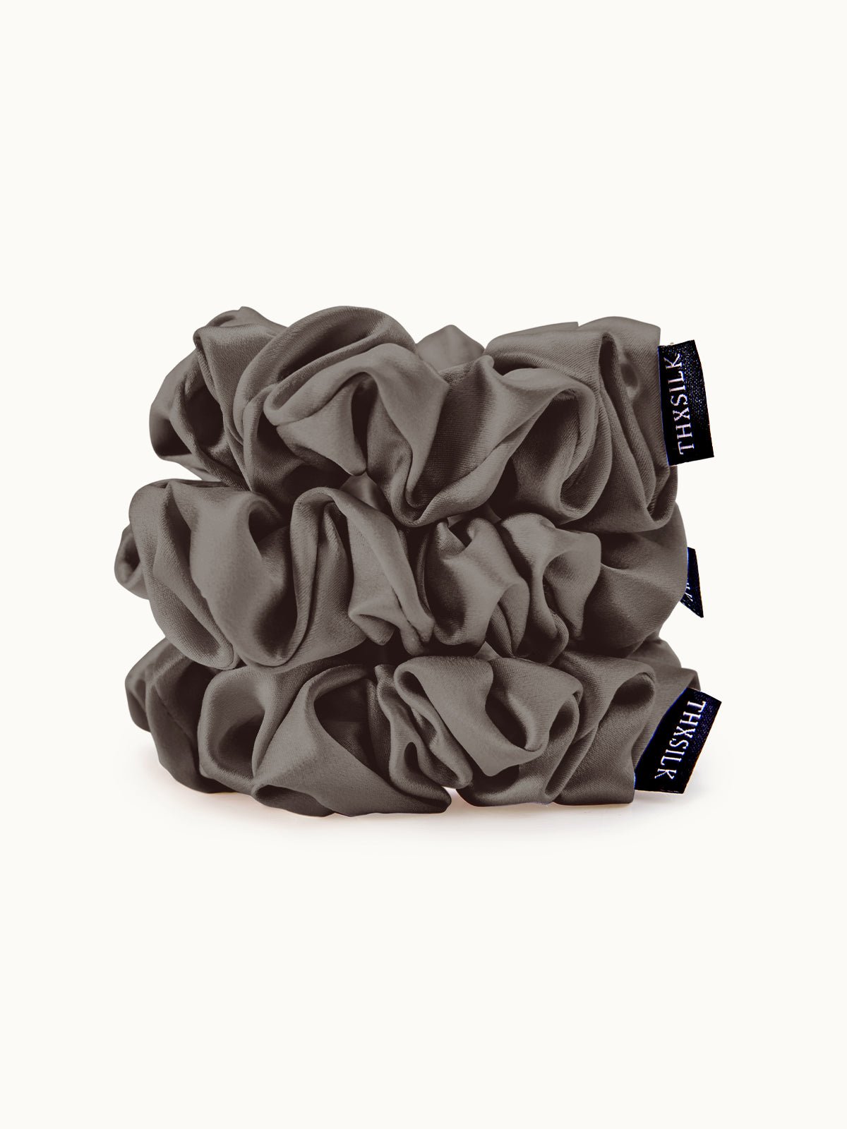 Midi Silk Scrunchies Set (3 Pack) - THXSILK955880702498