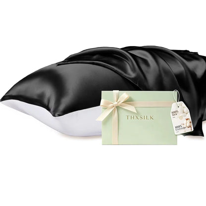 mulberry-silk-cotton-pillowcase-black