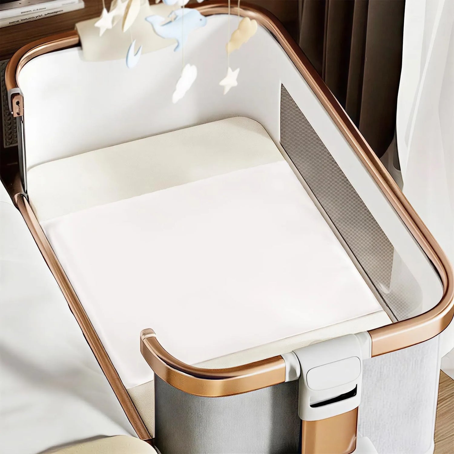 Pure Mulberry Silk Sleeve for Crib &amp; Bassinet