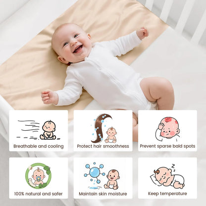 Pure Mulberry Silk Sleeve for Crib &amp; Bassinet