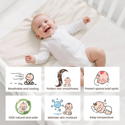 Pure Mulberry Silk Sleeve for Crib &amp; Bassinet
