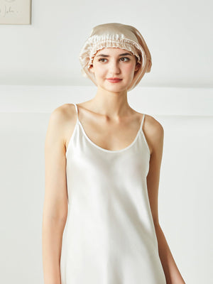 Silk Sleep Bonnet for Short Hair