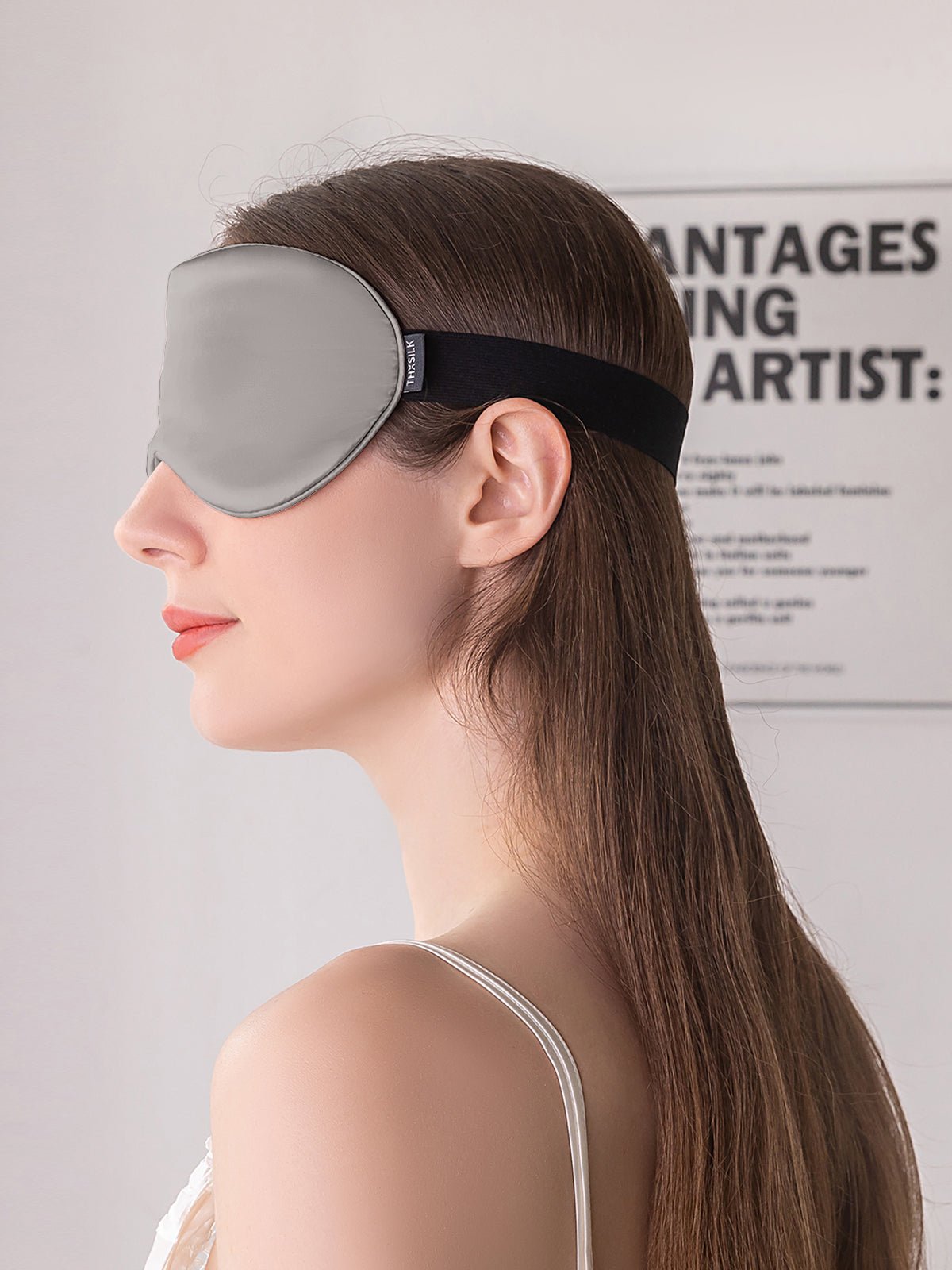 THXSILK Silk Sleep Eye Mask - Thumbnail 4