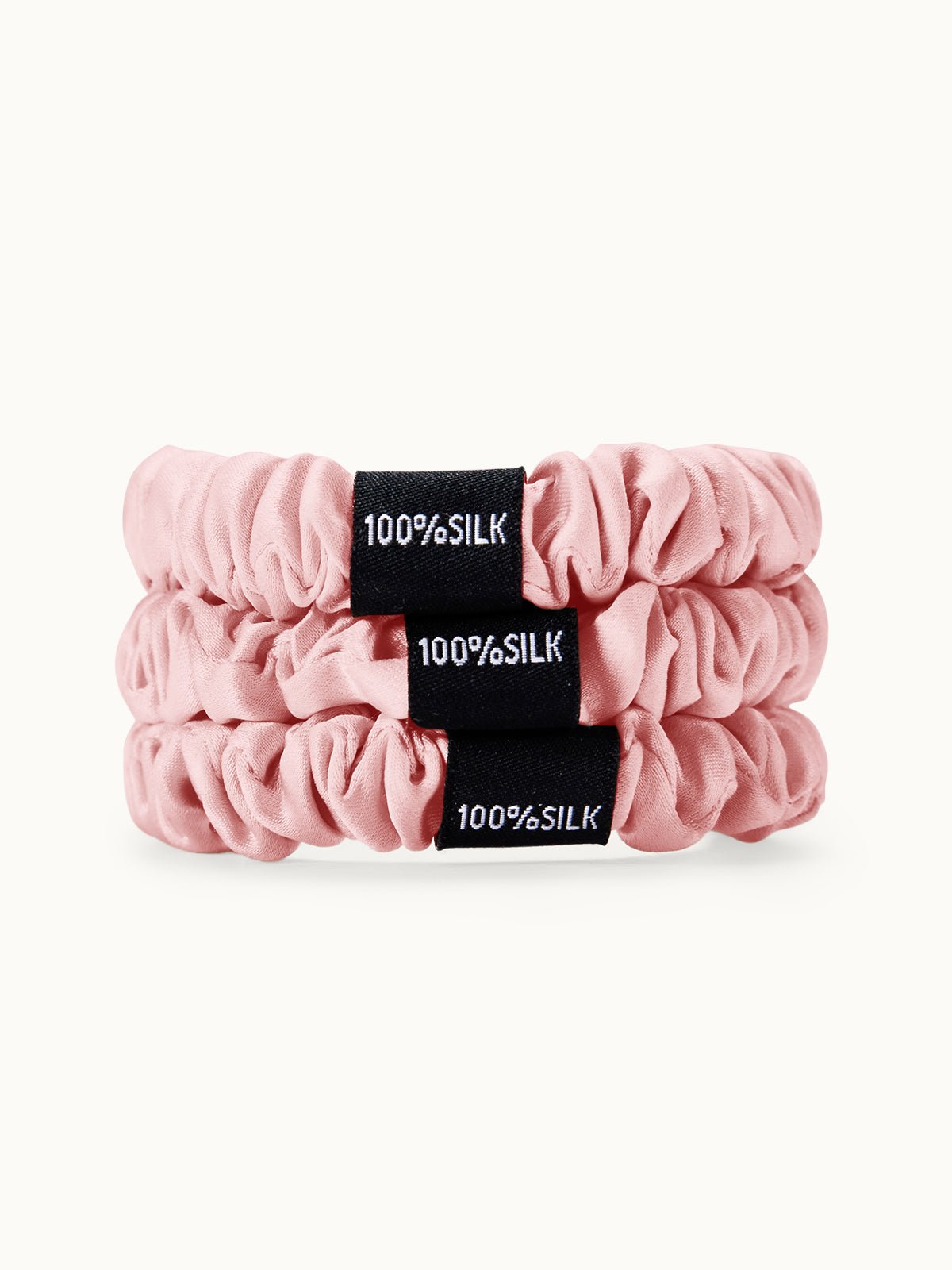 Skinny Silk Scrunchies Set (3 Pack) - THXSILK955881422098