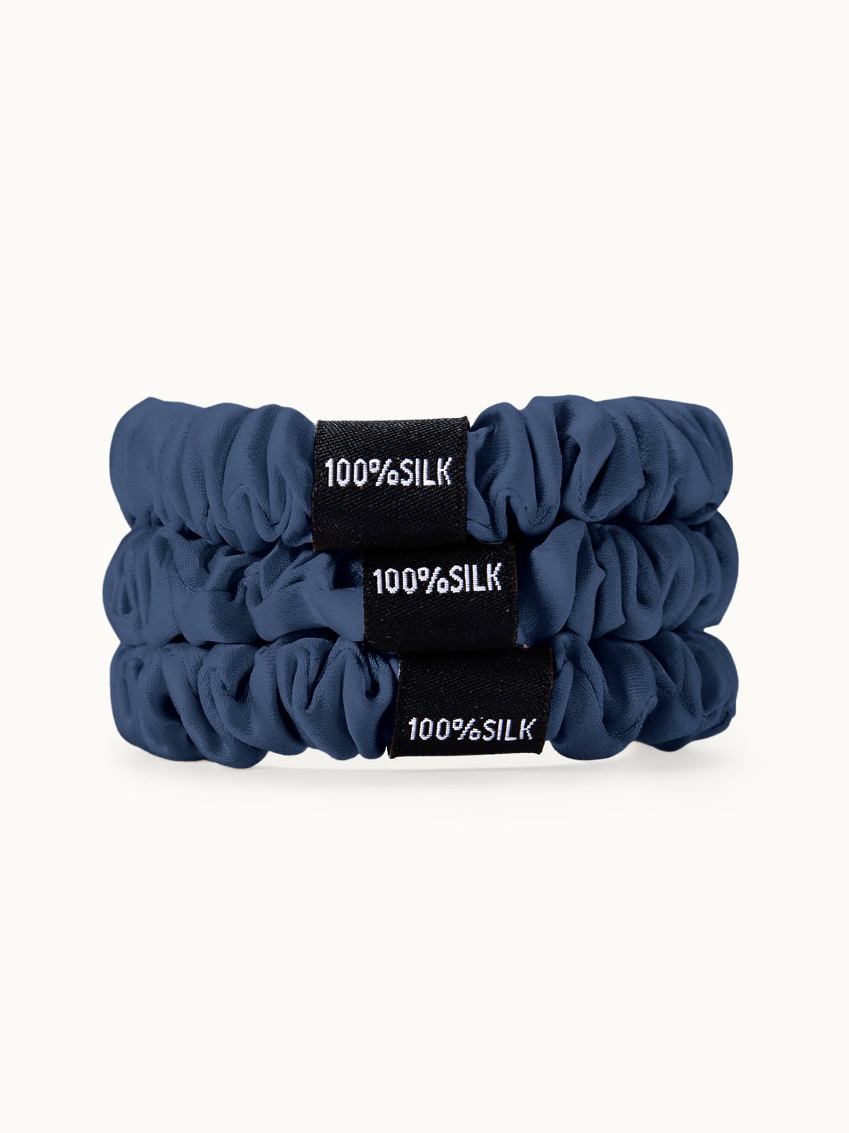 Skinny Silk Scrunchies Set (3 Pack) - THXSILK955881562998