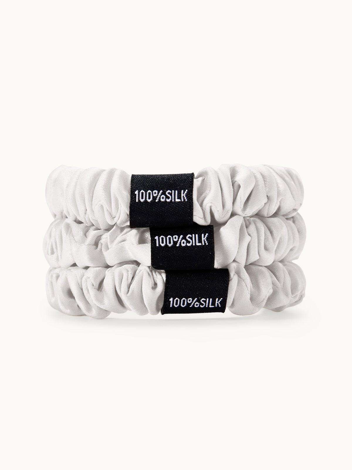 Skinny Silk Scrunchies Set (3 Pack) - THXSILK955881700398