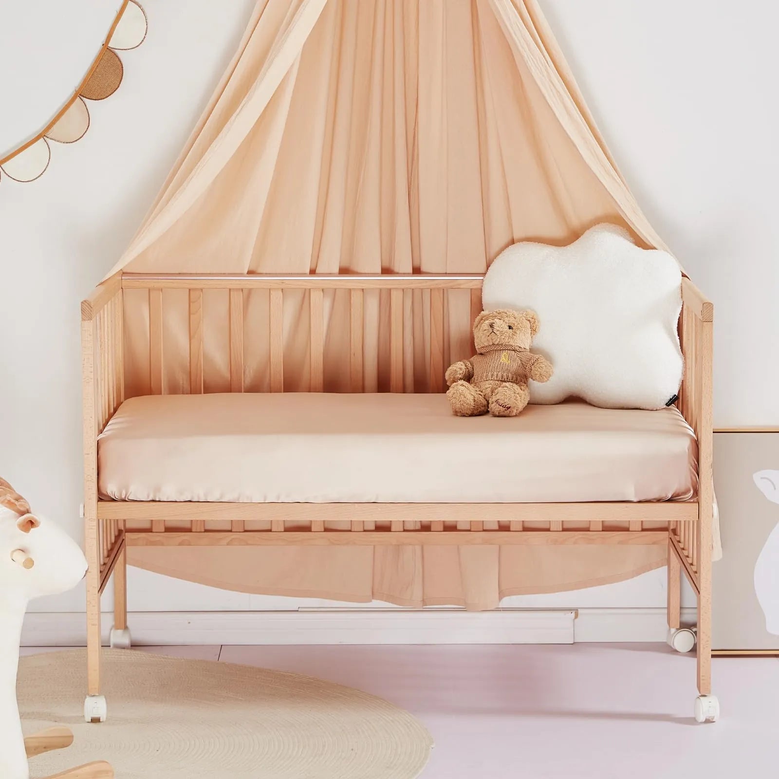 Soft Crib Fitted Sheet
