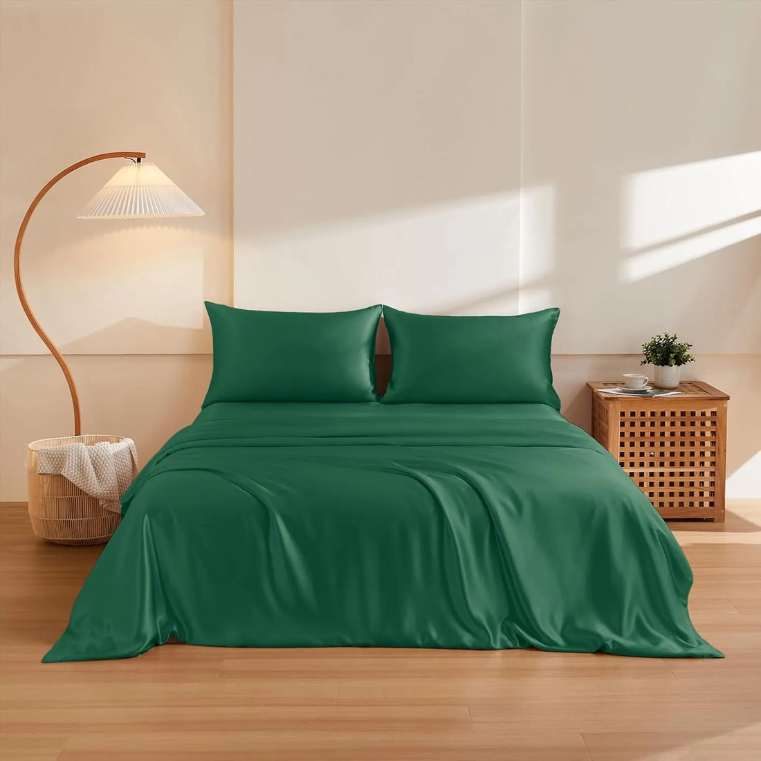 Soft Silk Duvet Cover Set