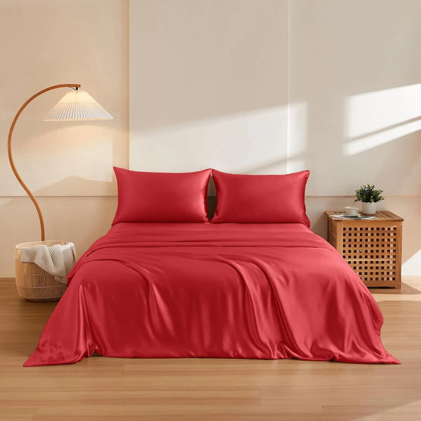Soft Silk Duvet Cover Set