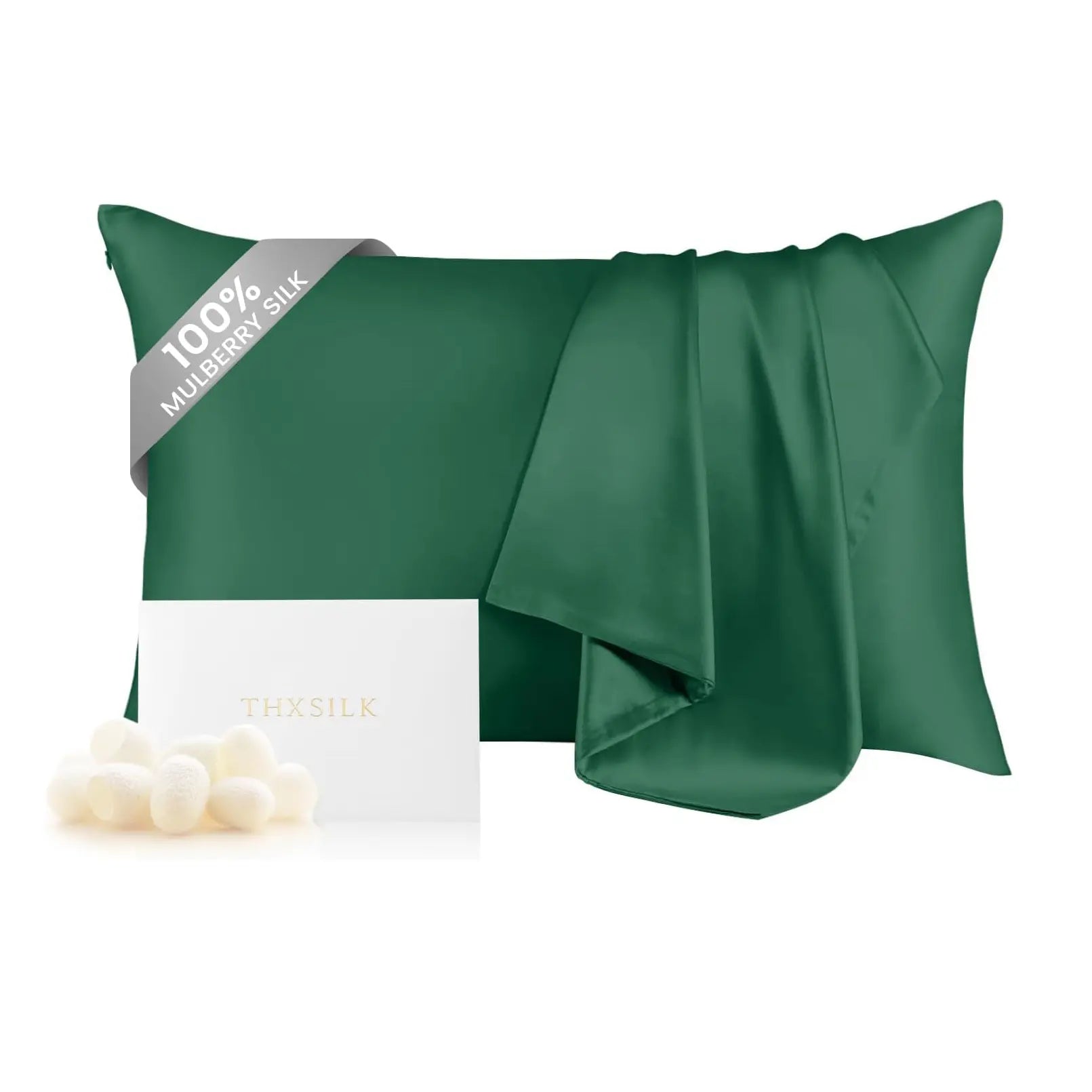 soft-silk-pillowcases-emerald-green