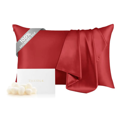 soft-silk-pillowcases-red