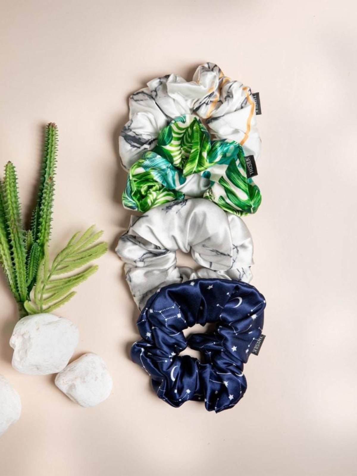 Soft Special Design Silk Scrunchies - THXSILK150501851781