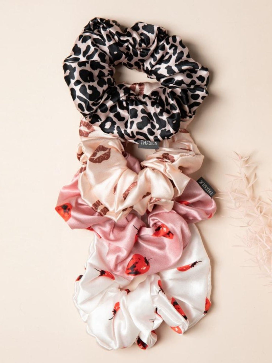 Soft Special Design Silk Scrunchies - THXSILK150501851481