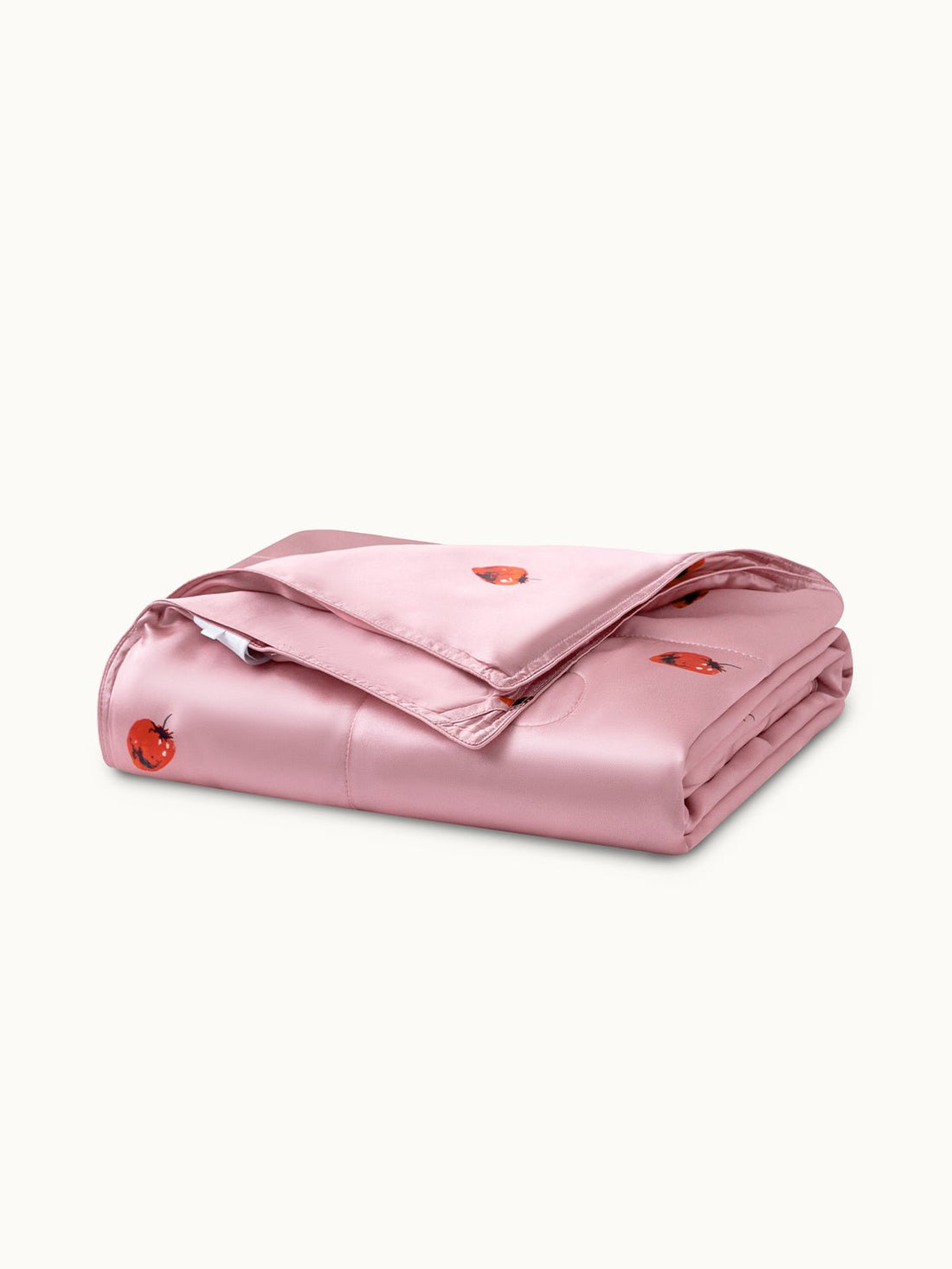 Strawberry Pattern Silk Blanket - THXSILK250913705181