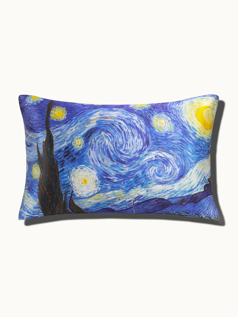 Van Gogh Starry Night Silk Pillowcase