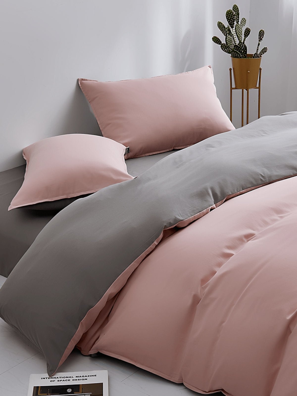 Washable Long - Staple Cotton Duvet Cover Set (4 pieces) - THXSILK251413A05101