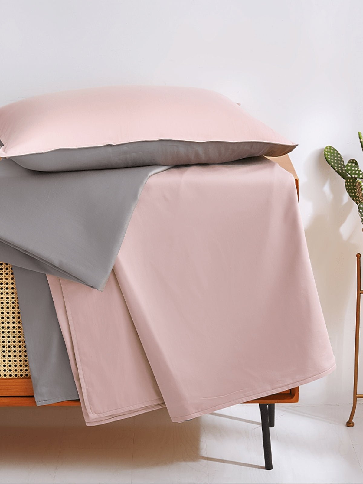 Washable Long - Staple Cotton Duvet Cover Set (4 pieces) - THXSILK251413A05101