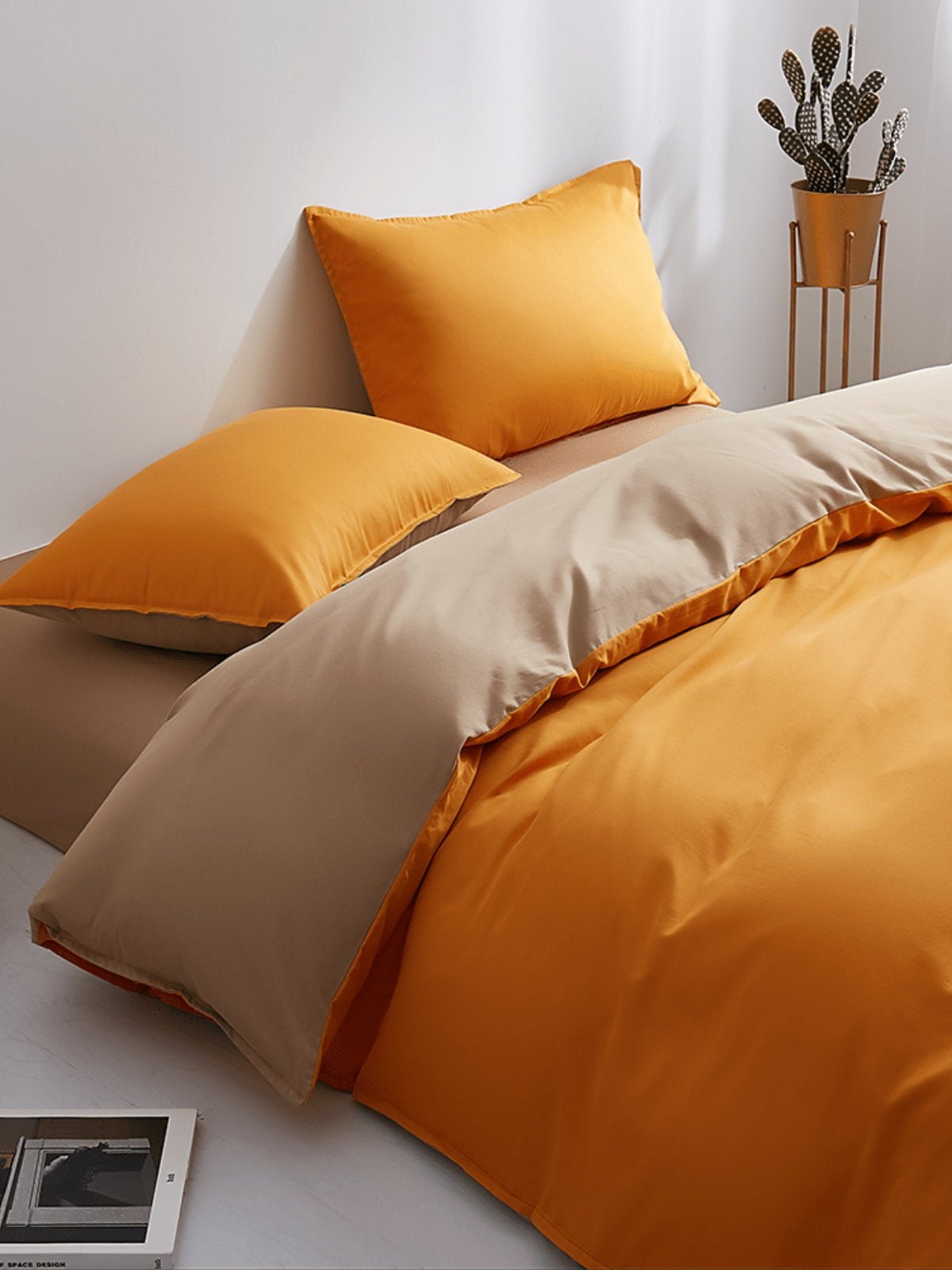Washable Long - Staple Cotton Duvet Cover Set (4 pieces) - THXSILK251413A05001