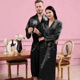 19 Momme Long Silk Robe Sets for Couple