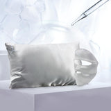 Hyaluronic Acid Silk Pillowcase With Face Mask Set